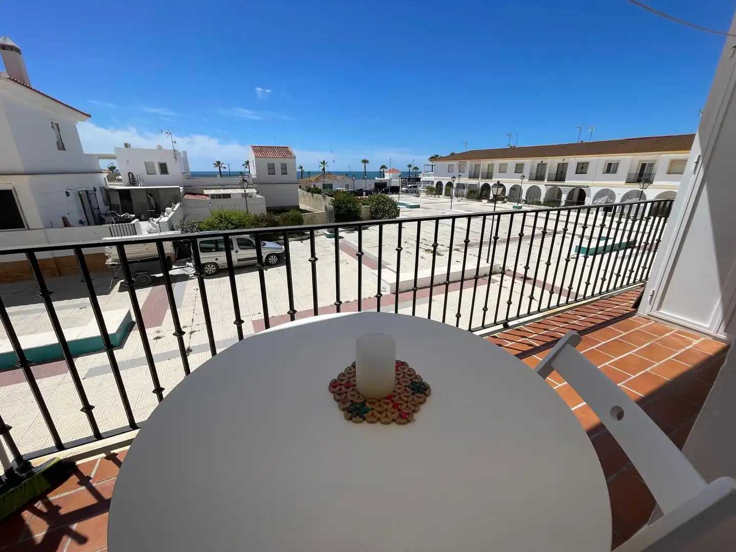 Terrace of Apartments for sale in La Antilla  with Terrace, Furnished and Washing machine