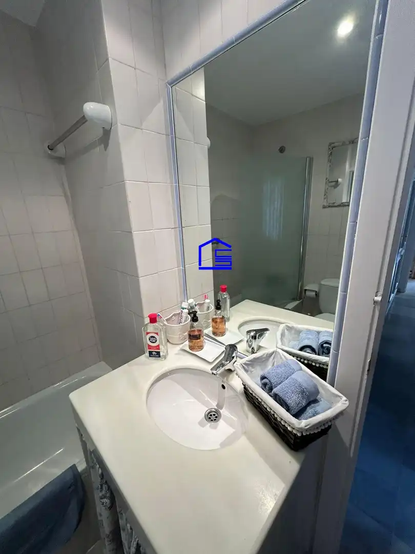 Baño de Casa o chalet de alquiler en El Puerto de Santa María con Aire acondicionado, Calefacción y Jardín privado