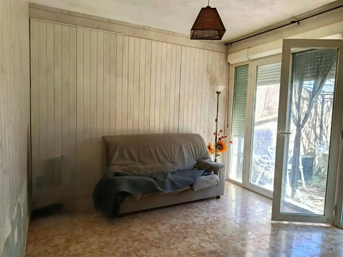 Sala d'estar de Casa o xalet en venda en Tendilla amb Aire condicionat, Jardí privat i Balcó
