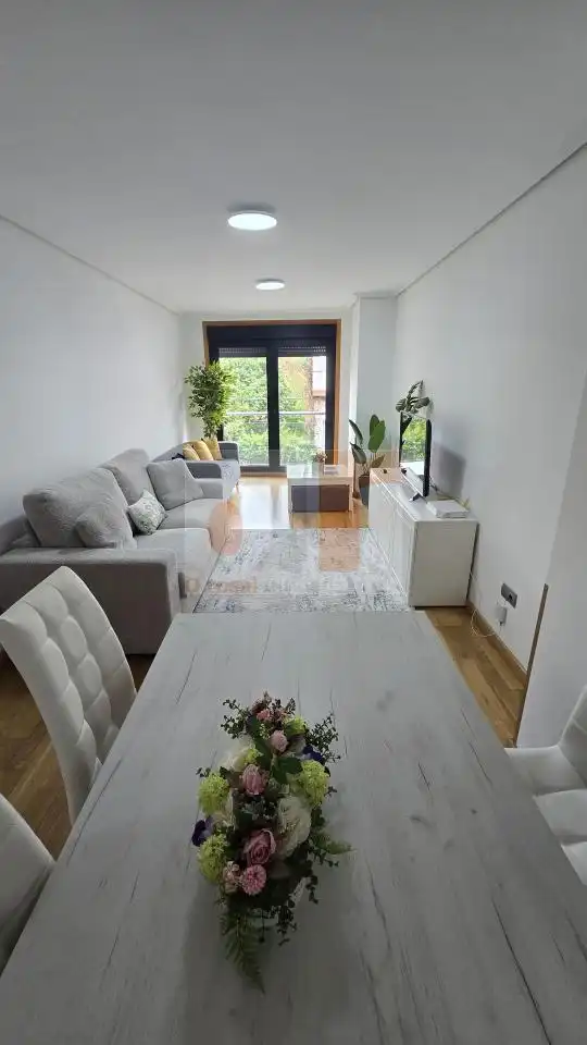 Sala de estar de Piso en venta en Moaña con Calefacción, Terraza y Trastero