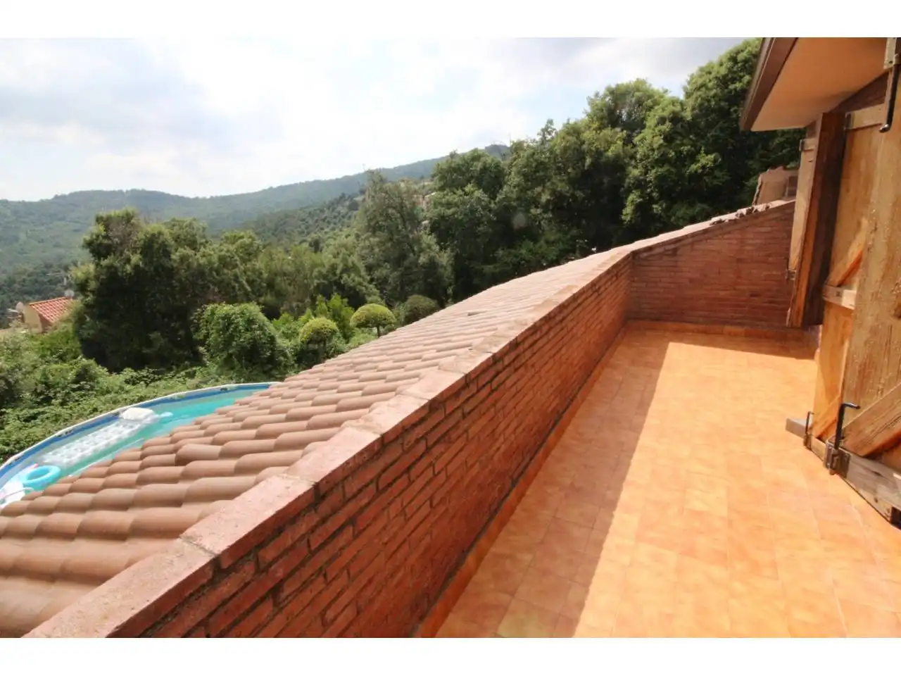 Terraza de Casa o chalet en venta en Castellar del Vallès con Calefacción, Jardín privado y Terraza