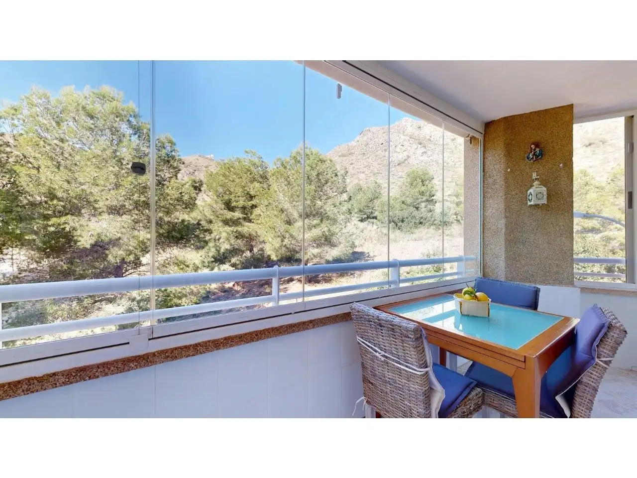 Exterior view of Flat for sale in Cullera  with Air Conditioner, Private garden and Terrace