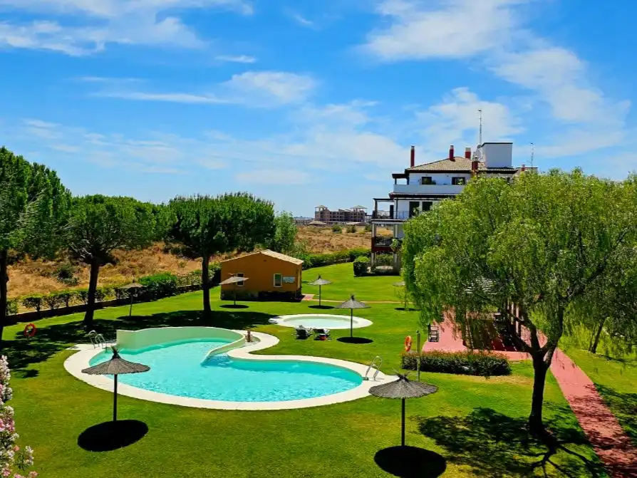 Jardín de Apartamento en venta en Costa Esuri
