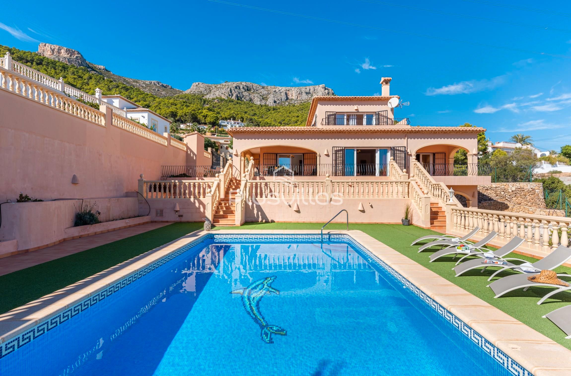 Exterior view of House or chalet for sale in Calpe / Calp