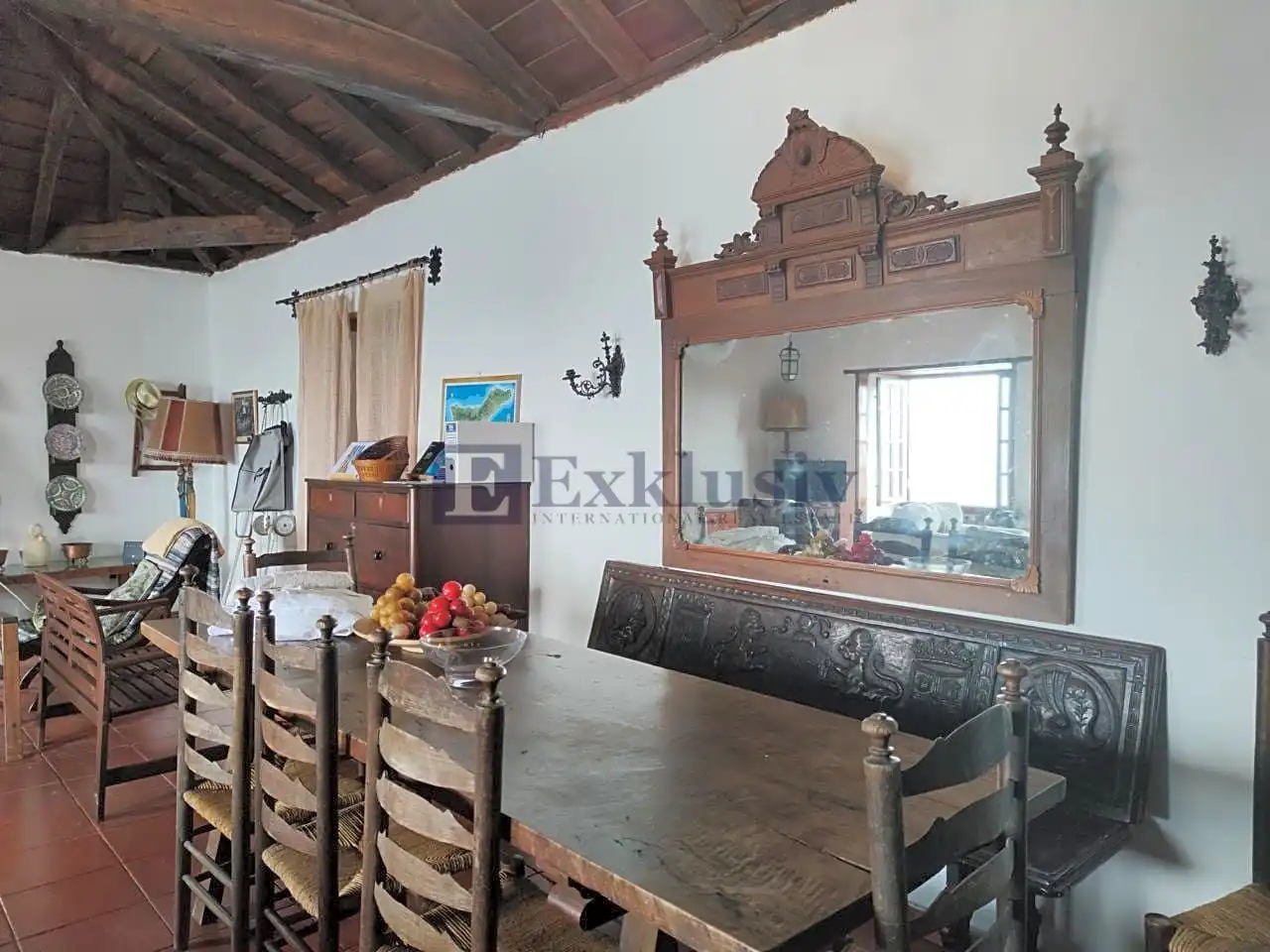 Esszimmer von Country house zum Verkauf in Los Realejos mit Privatgarten und Terrasse
