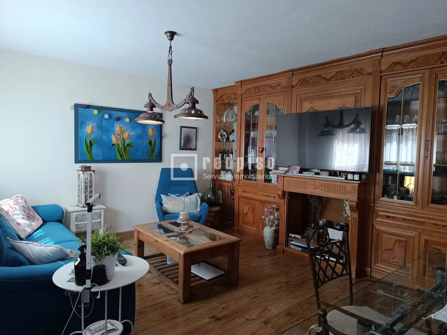 Sala de estar de Piso en venta en Madrid con Aire acondicionado, Calefacción y Jardín privado