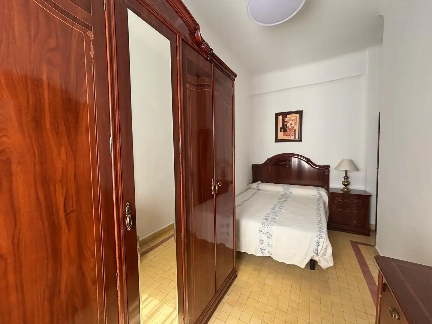 Bedroom of Flat for rent in Cáceres  with Air Conditioner, Furnished and Balcony