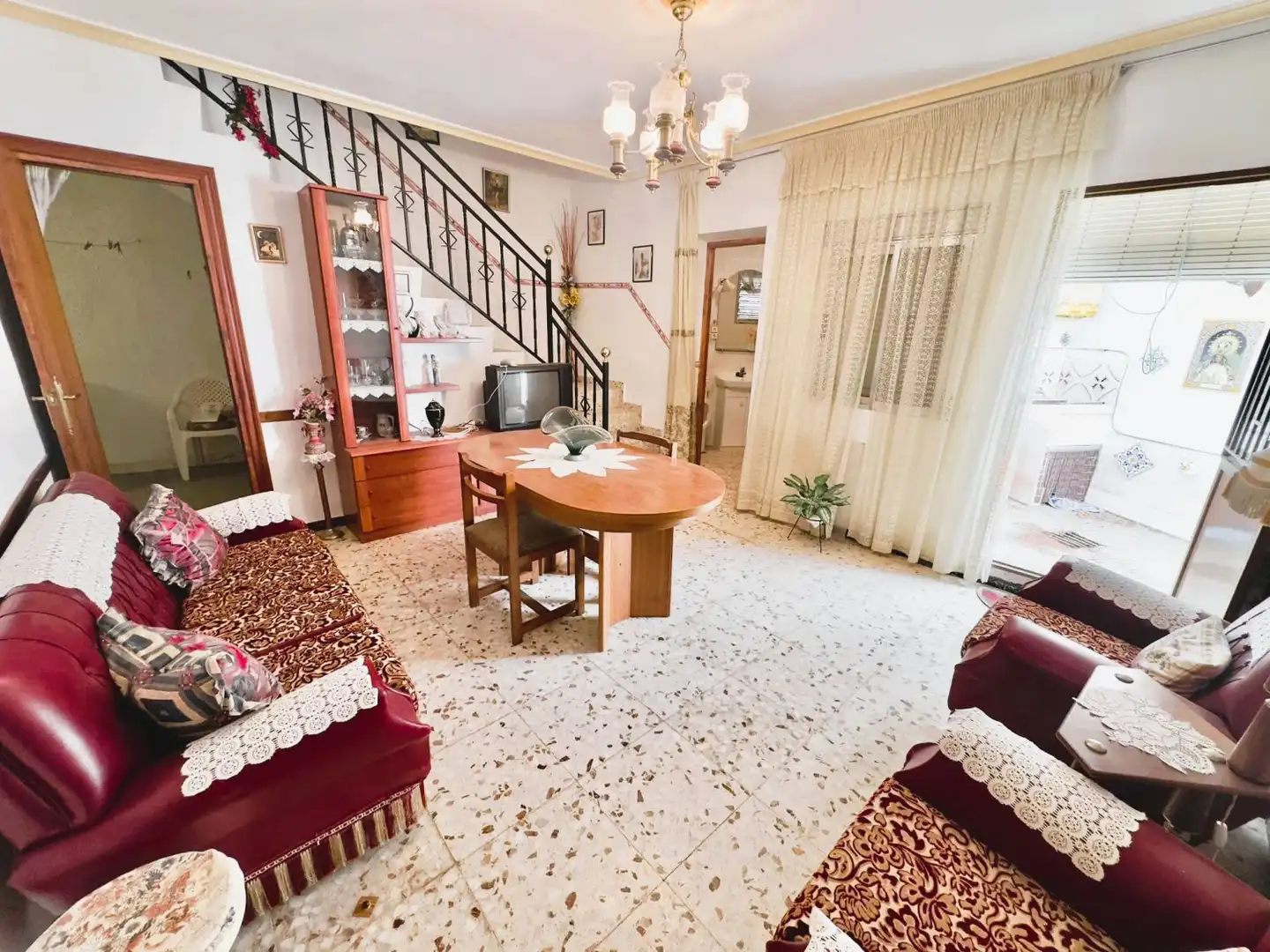 Living room of Houses for sale in Torrenueva  with Heating, Terrace and Balcony