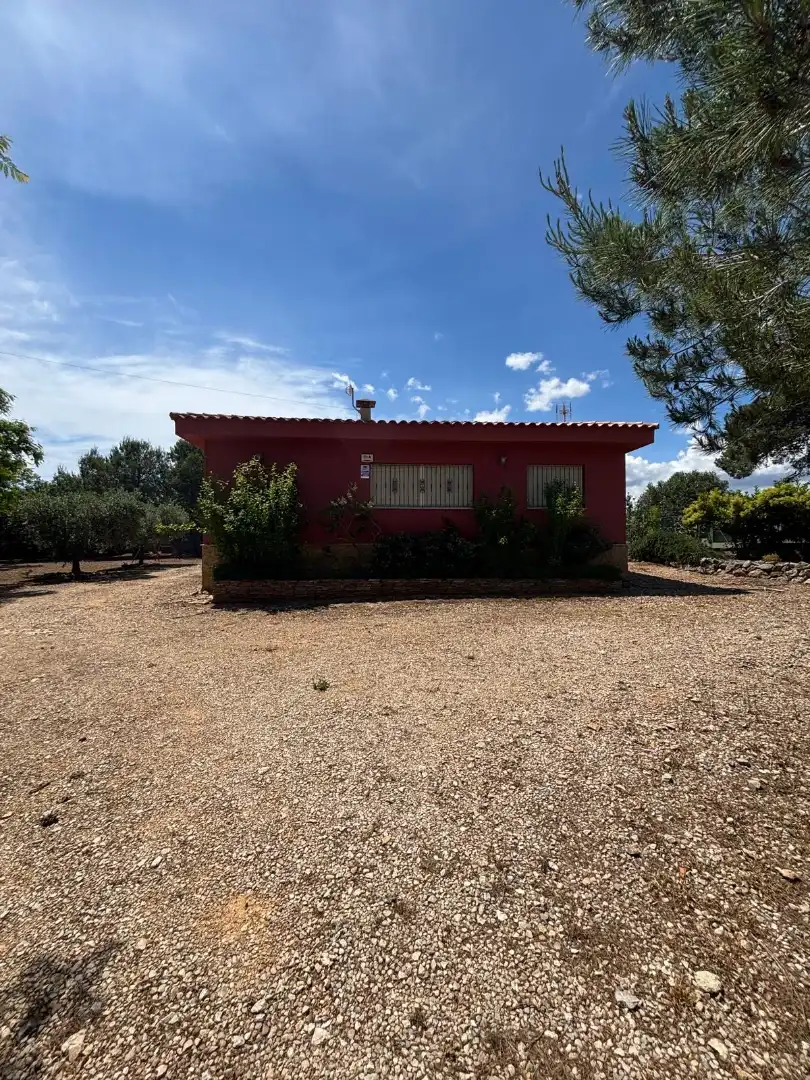 Vista exterior de Casa o chalet en venta en Catadau con Aire acondicionado, Jardín privado y Terraza