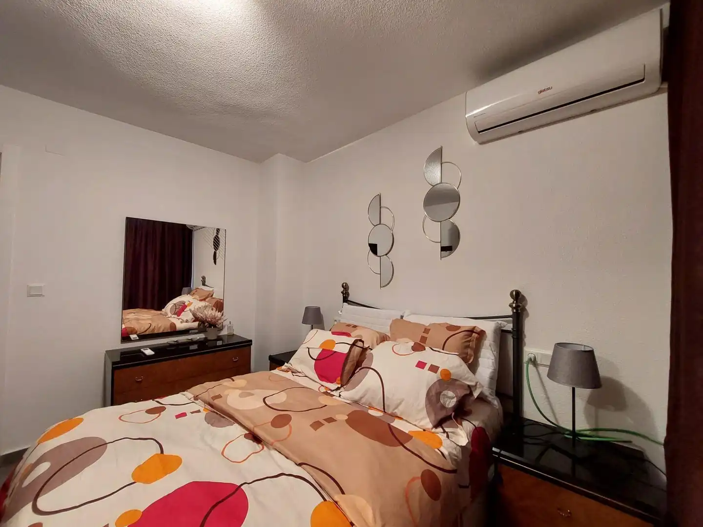 Bedroom of Flat for rent in Alicante / Alacant  with Air Conditioner and Furnished