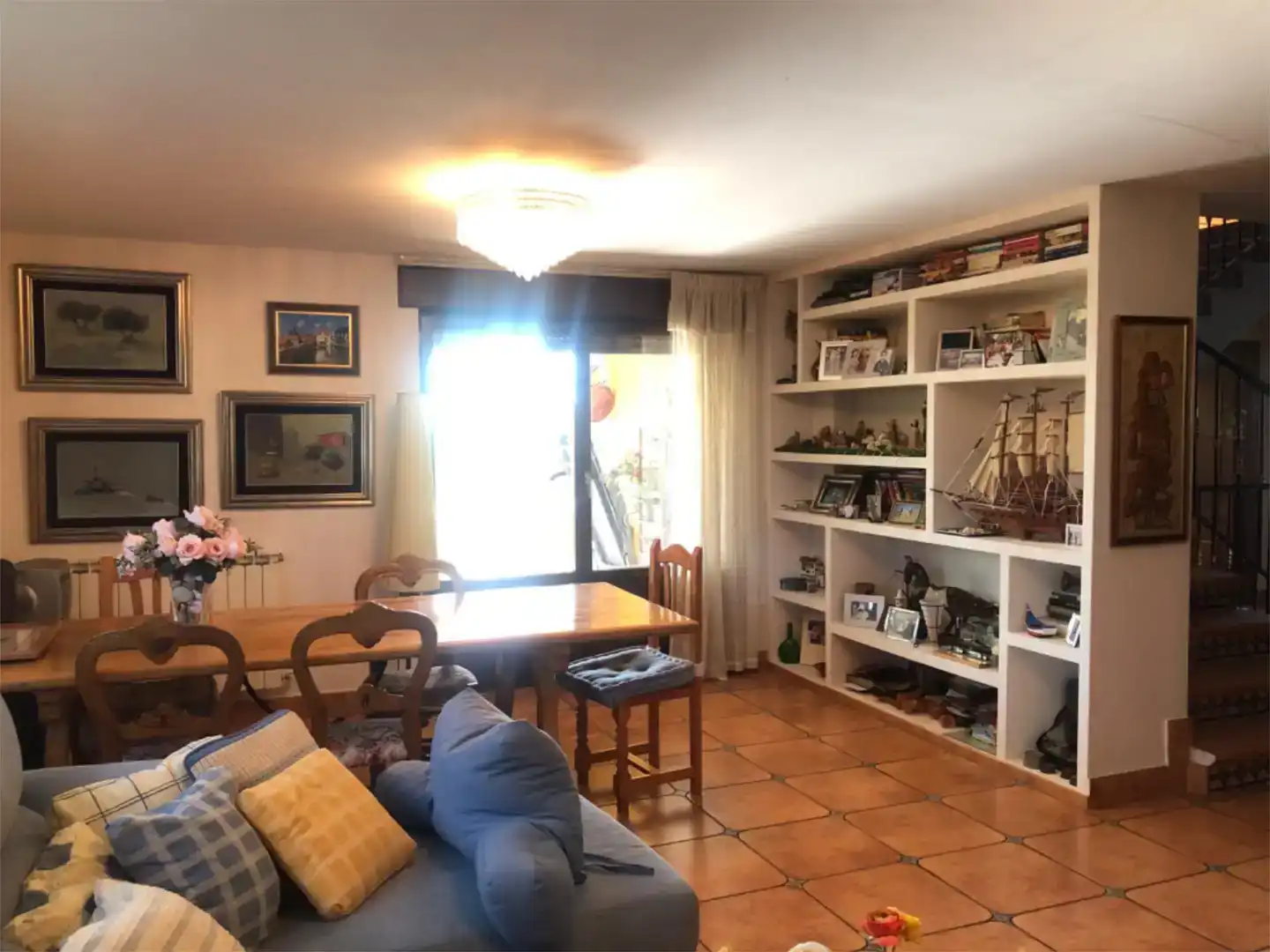 Sala d'estar de Casa o xalet en venda en Villaturiel