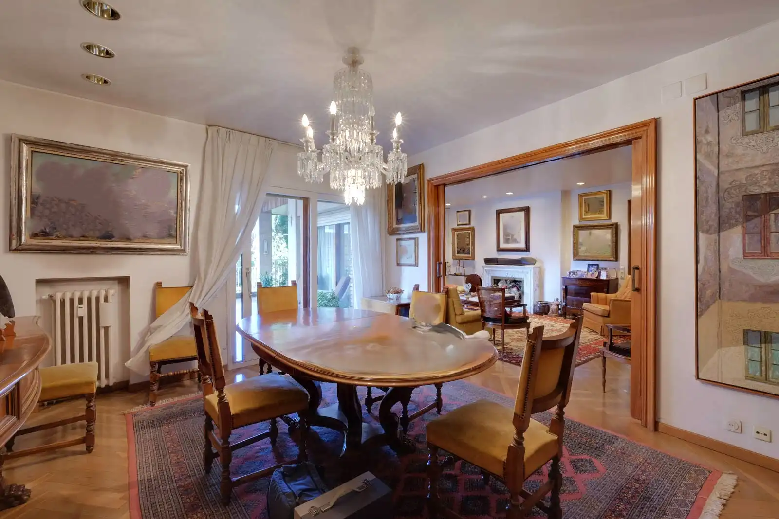 Dining room of Flat for sale in Barcelona  with Air Conditioner, Heating and Terrace