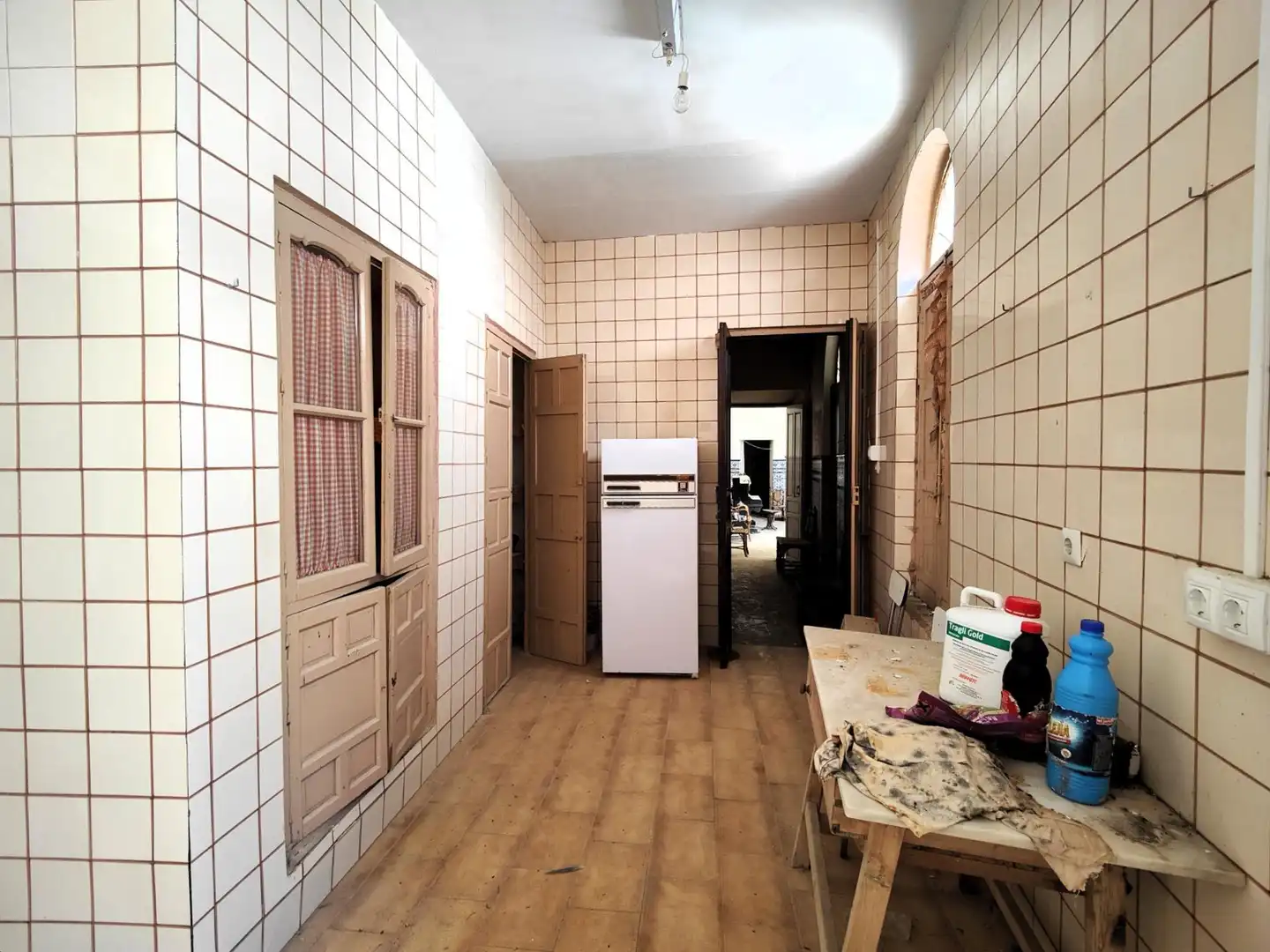 Cuina de Casa o xalet en venda en Trigueros amb Jardí privat, Traster i Balcó