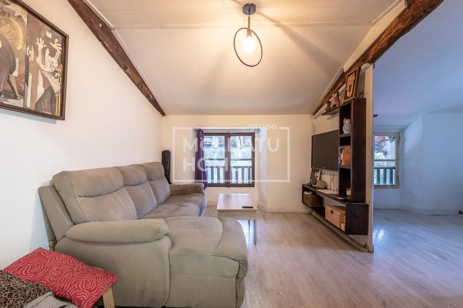 Sala de estar de Piso en venta en Orozko con Calefacción