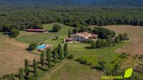 Jardí de Finca rústica en venda en Cassà de la Selva amb Aire condicionat, Calefacció i Jardí privat