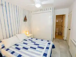 Schlafzimmer von Erdgeschoss zur Miete in Almuñécar mit Klimaanlage, Terrasse und Möbliert