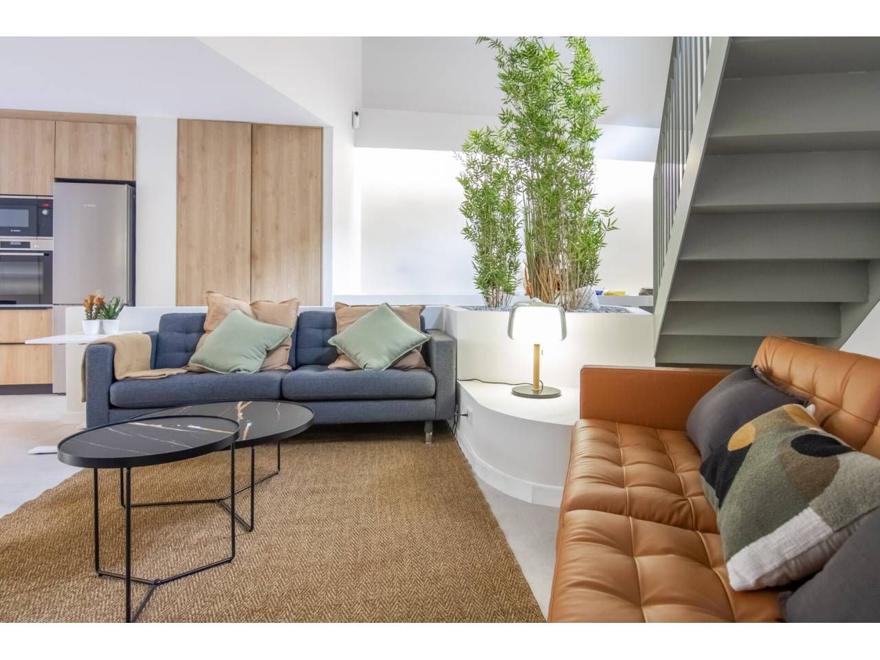Living room of Duplex to rent in  Barcelona Capital  with Air Conditioner, Heating and Terrace