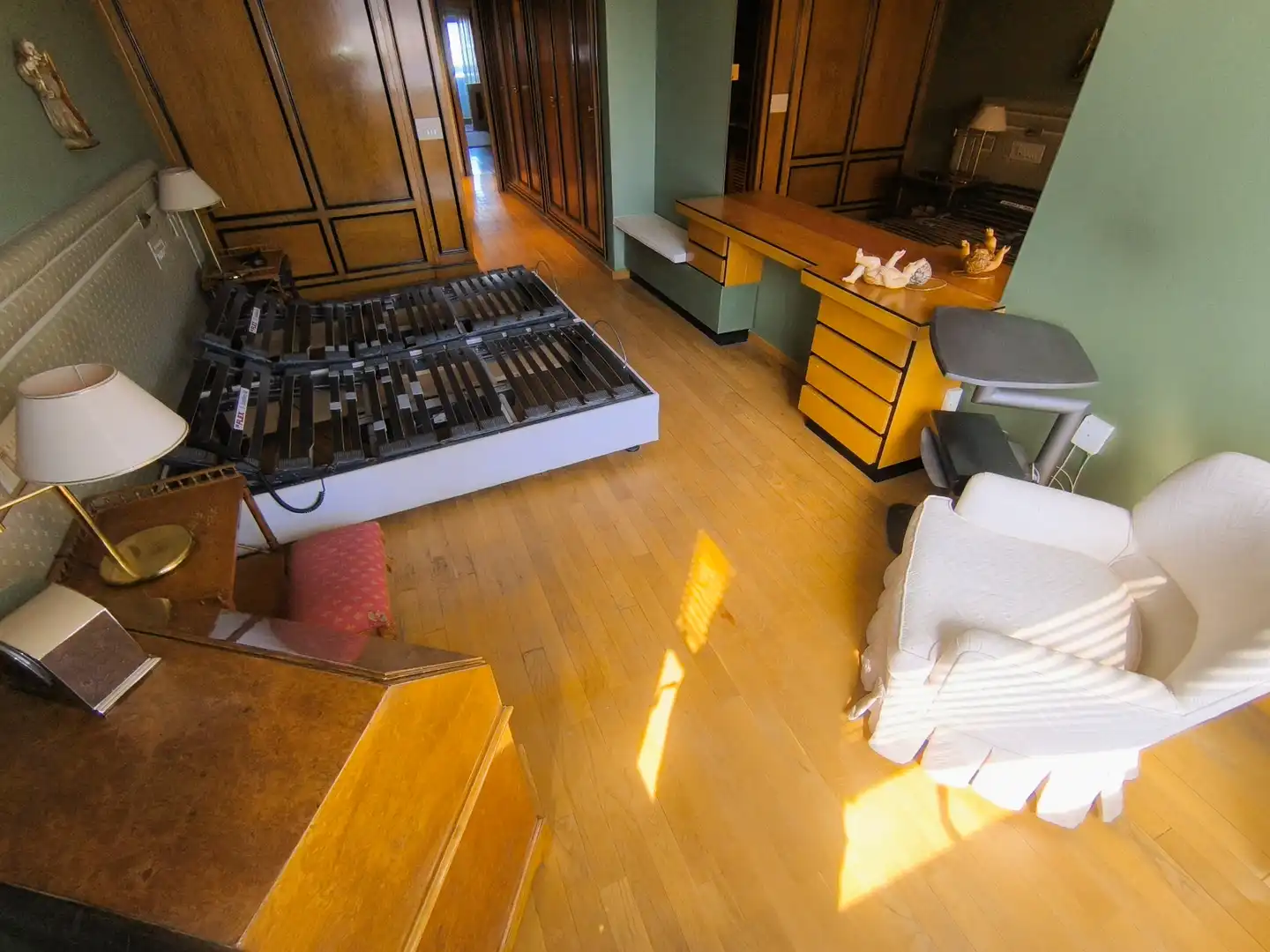 Schlafzimmer von Wohnung zum Verkauf in Palencia mit Klimaanlage, Heizung und Parkett