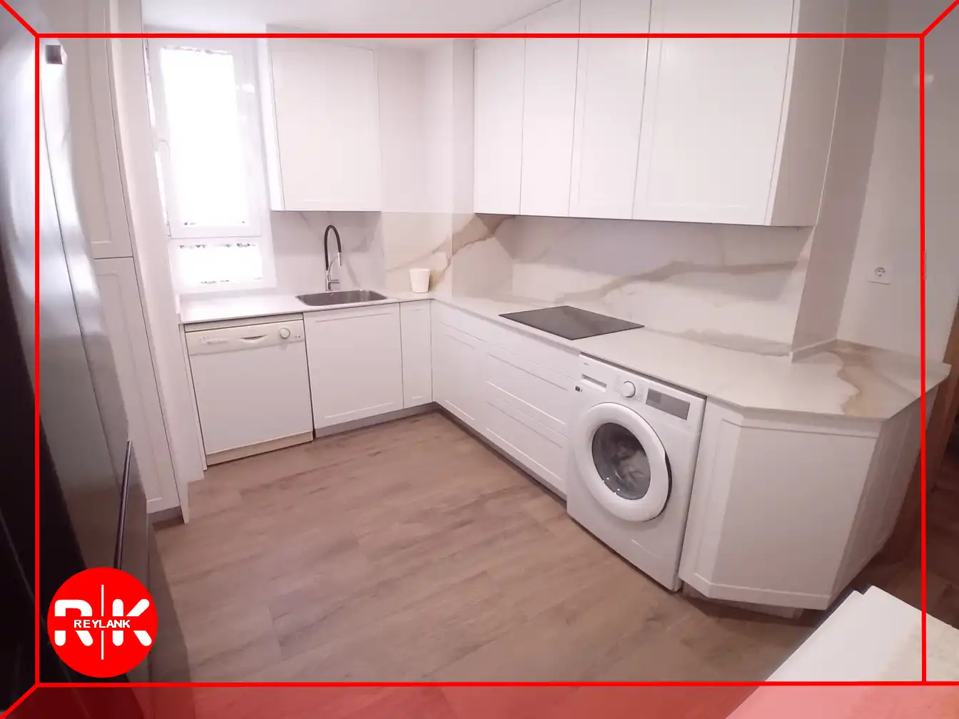 Cocina de Piso de alquiler en Coslada con Aire acondicionado, Calefacción y Terraza