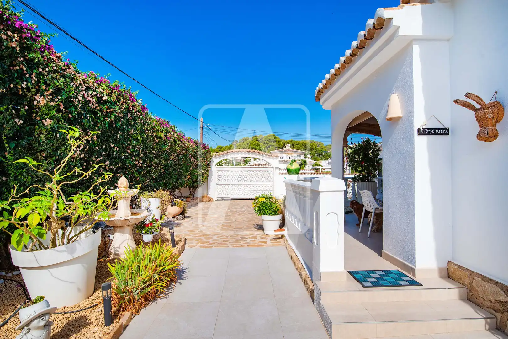 Exterior view of Houses for sale in Benissa  with Air Conditioner, Heating and Private garden