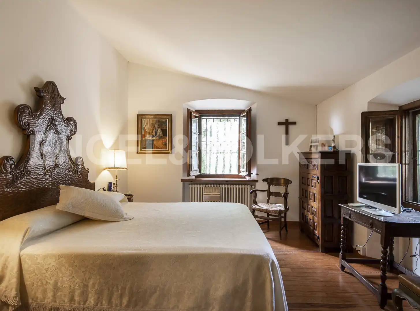 Schlafzimmer von Country house zum Verkauf in La Garriga mit Heizung und Schwimmbad