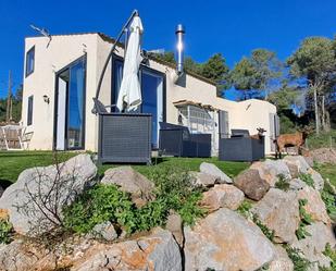 Vista exterior de Casa o xalet en venda en Olesa de Bonesvalls amb Calefacció, Jardí privat i Moblat