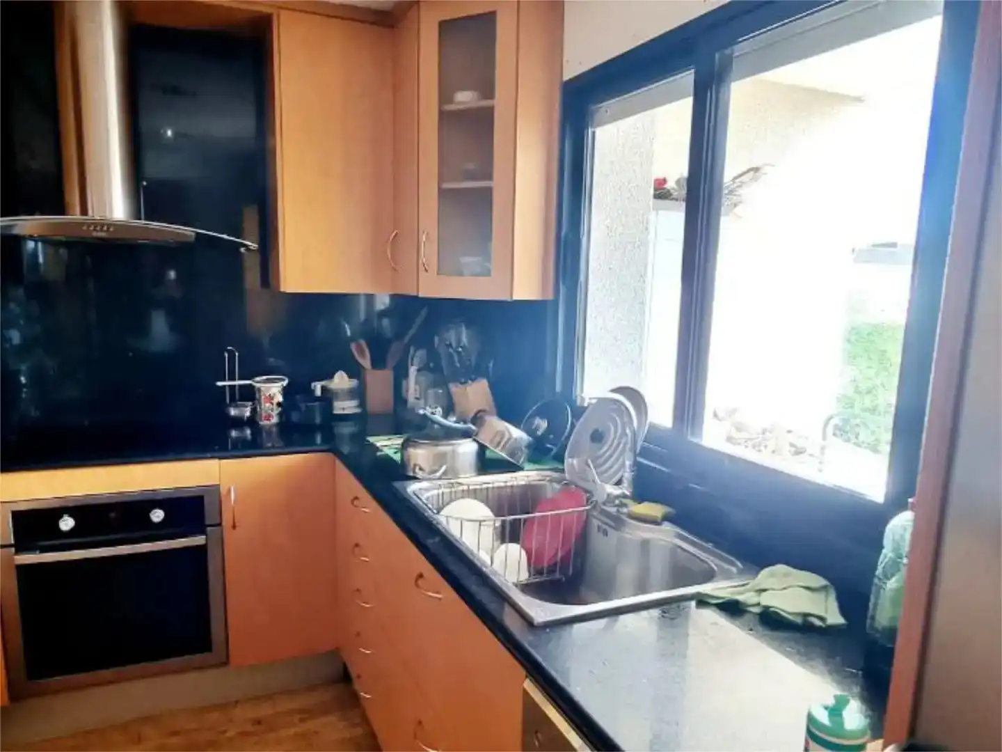 Cuina de Casa o xalet en venda en La Ràpita amb Jardí privat, Parquet i Traster