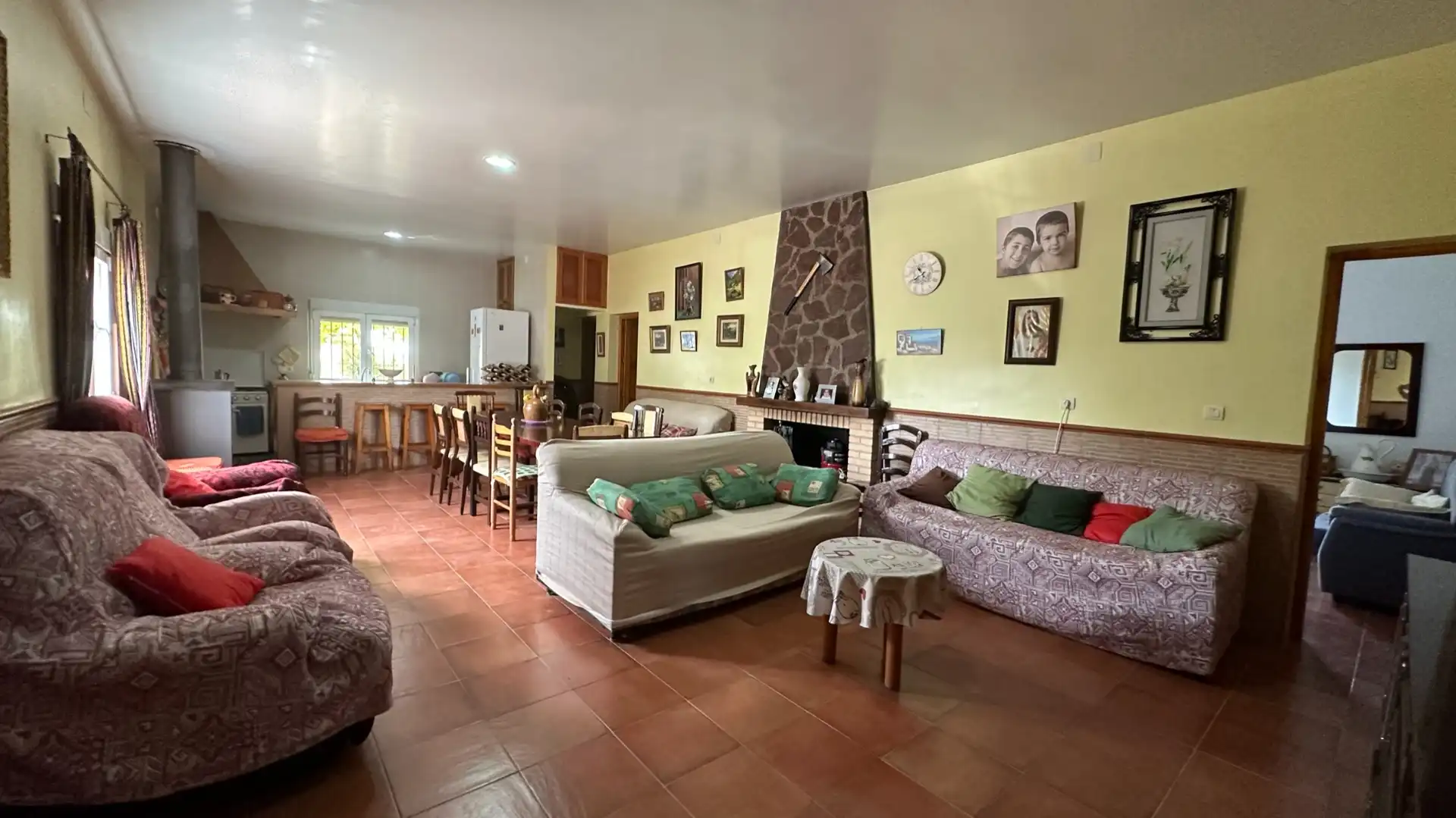 Sala de estar de Finca rústica en venta en Felix