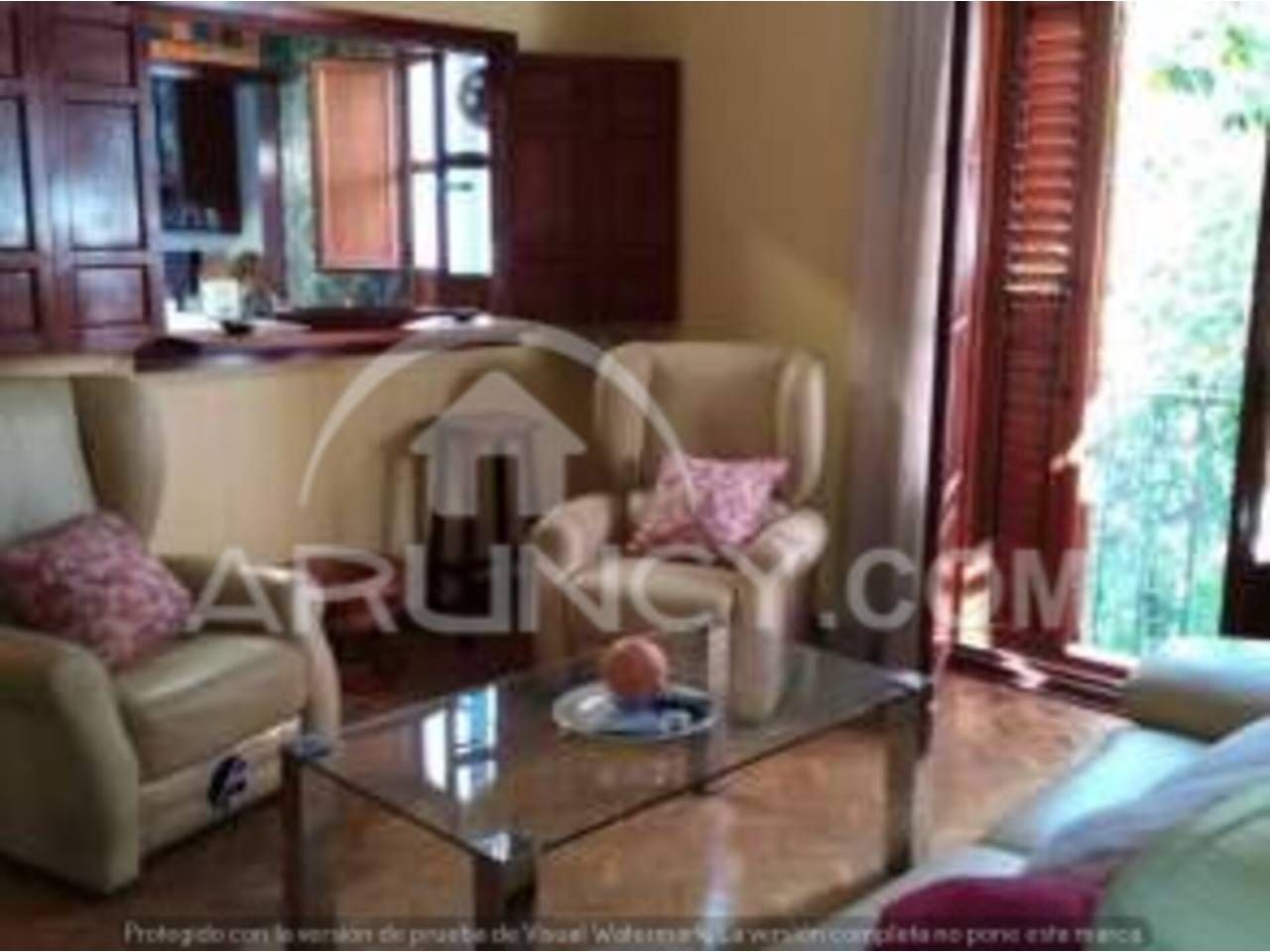 Living room of Flat to rent in  Sevilla Capital  with Air Conditioner, Parquet flooring and Furnished