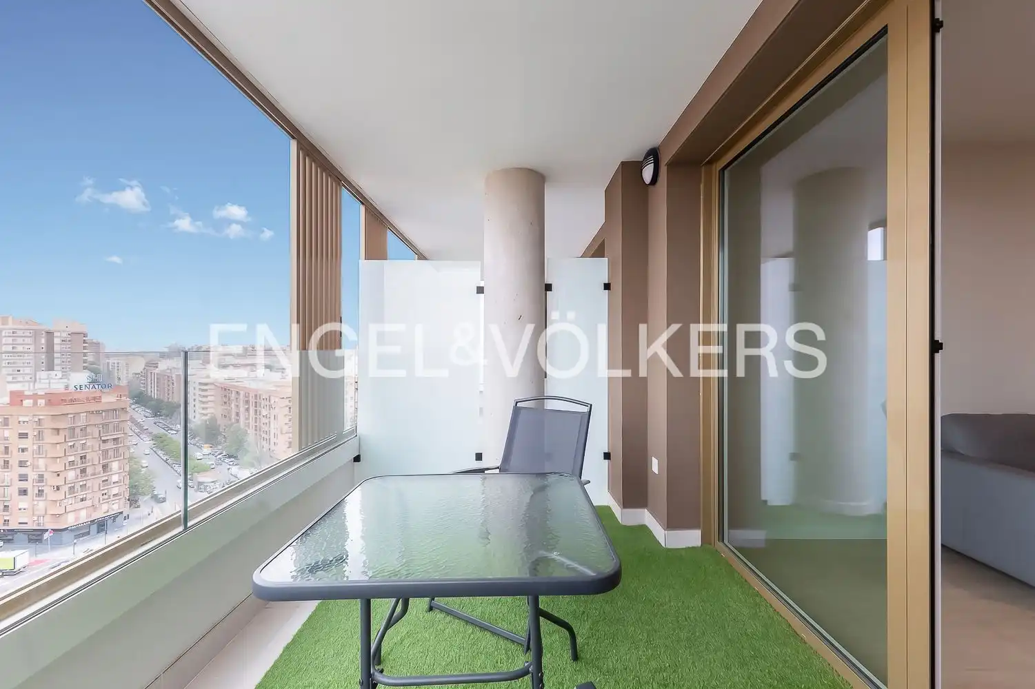 Terrasse von Wohnung zur Miete in Valencia mit Klimaanlage, Heizung und Terrasse