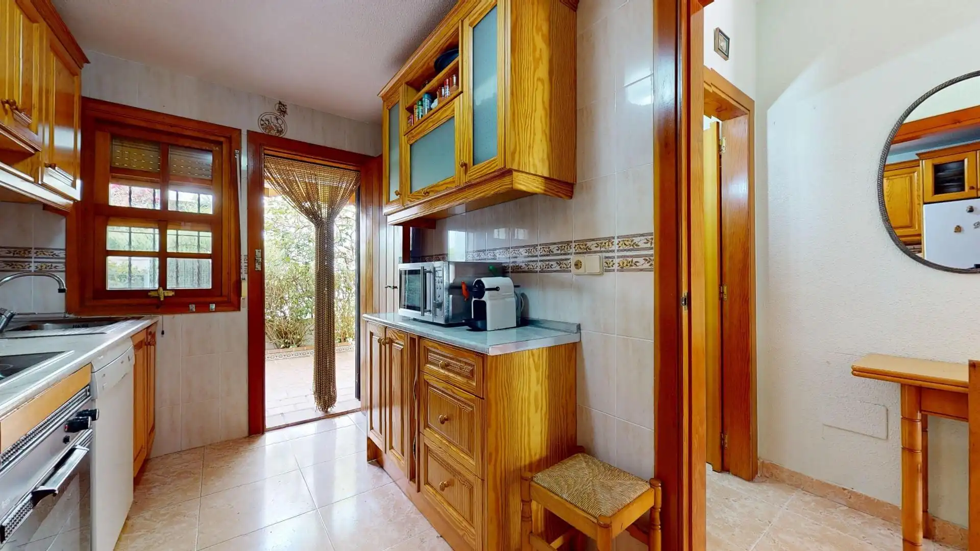 Cocina de Casa adosada en venta en Pilar de la Horadada con Terraza, Amueblado y Balcón