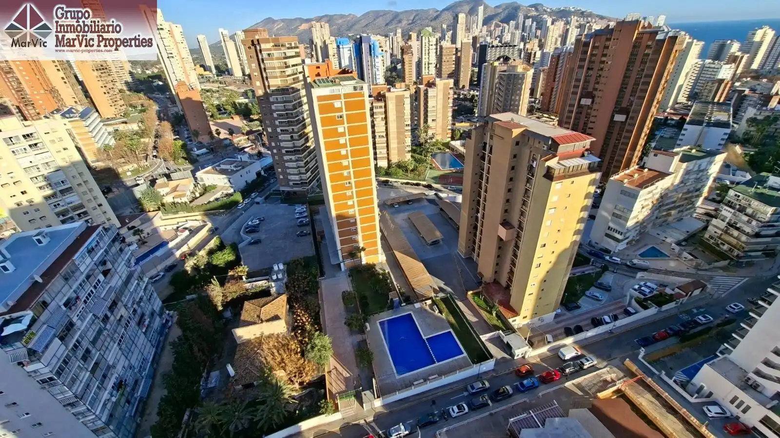Exterior view of Flat for sale in Benidorm  with Furnished and Community pool