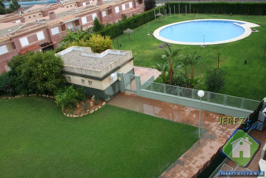 Garden of Flat to rent in Jerez de la Frontera  with Air Conditioner, Terrace and Community pool