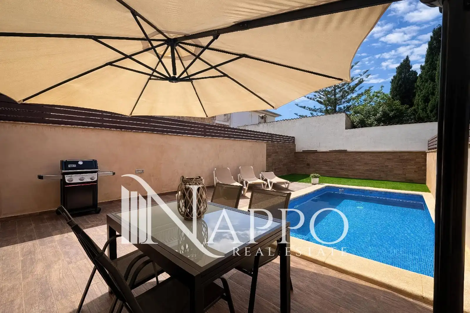 Terrassa de Casa adosada en venda en Marratxí amb Terrassa, Piscina i Moblat