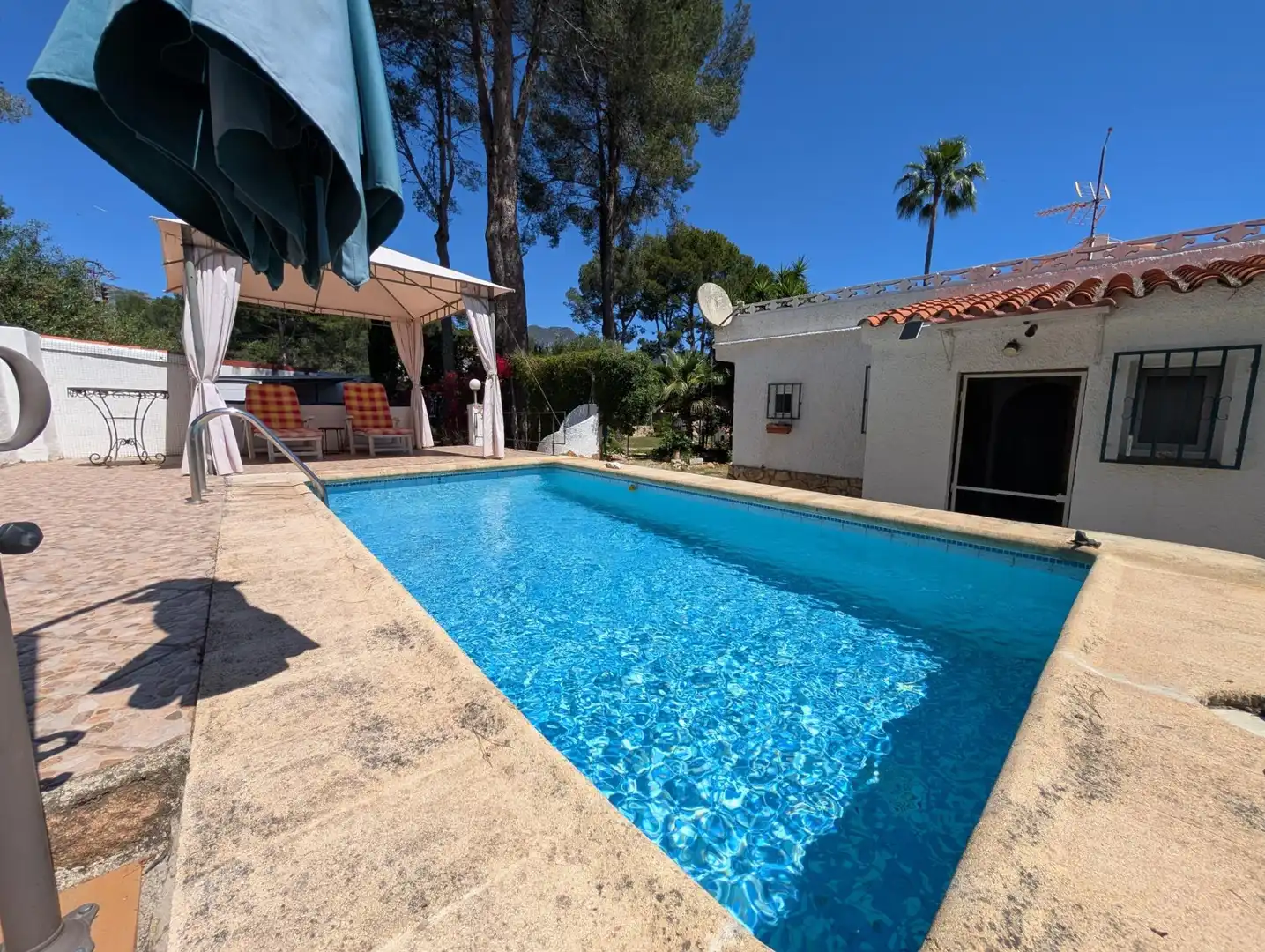 Piscina de Casa o xalet en venda en Gandia amb Aire condicionat, Jardí privat i Terrassa