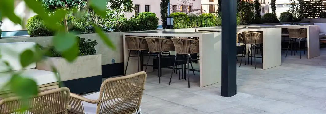 Terraza de Oficina de alquiler en Madrid con Aire acondicionado, Calefacción y Terraza