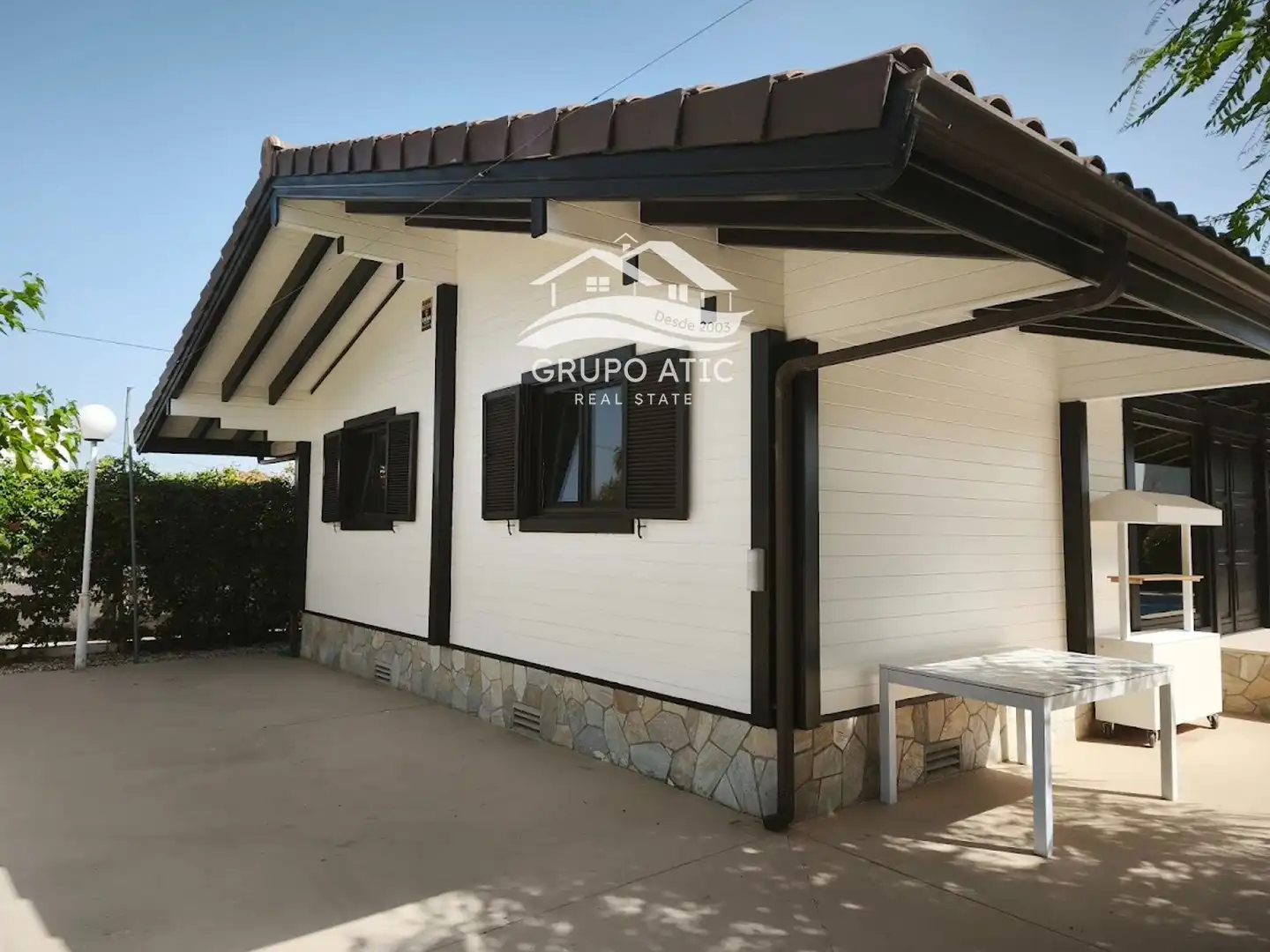Vista exterior de Casa o chalet en venta en Burriana / Borriana con Aire acondicionado, Calefacción y Jardín privado