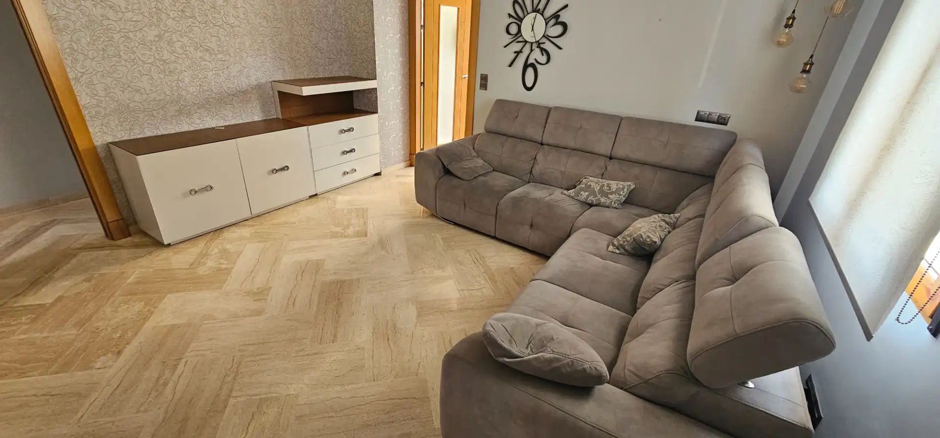 Sala de estar de Casa o chalet de alquiler en Maracena con Aire acondicionado, Terraza y Amueblado