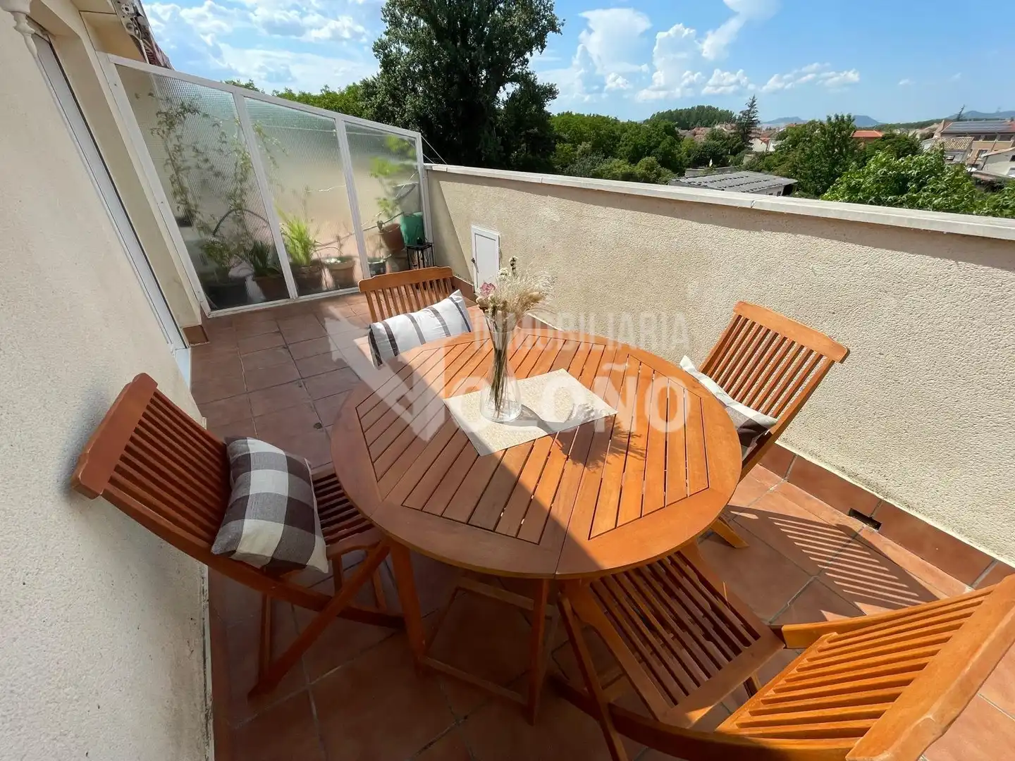 Terraza de Apartamento en venta en Castañares de Rioja con Calefacción, Terraza y Trastero