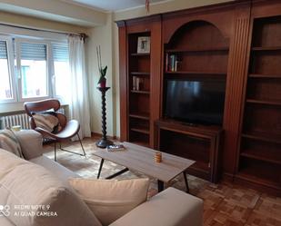 Living room of Flat to rent in Gijón   with Balcony