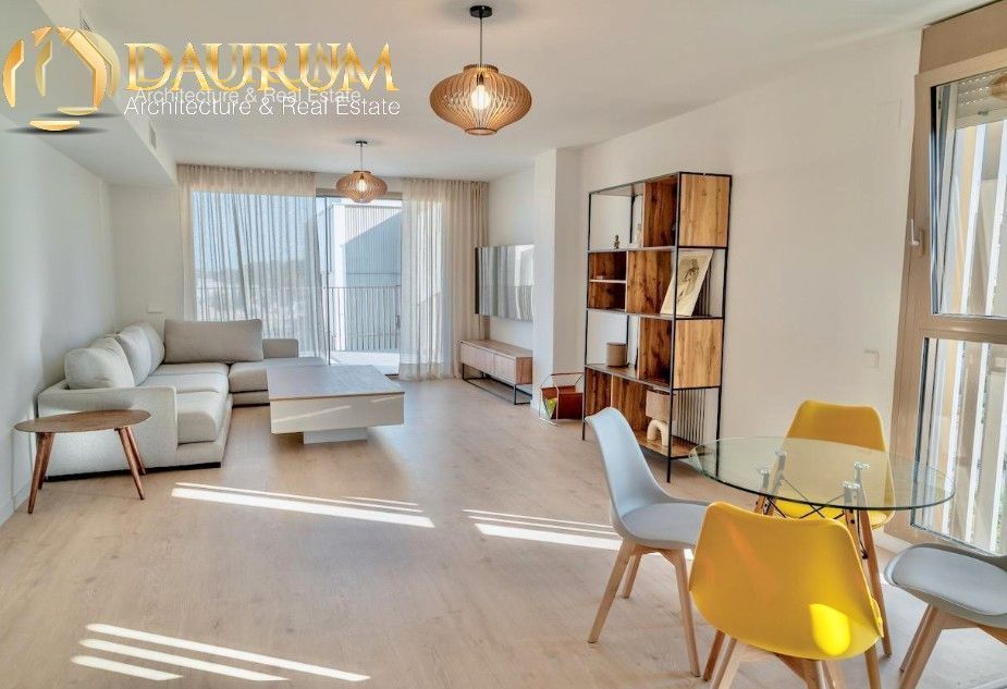 Living room of Flat for sale in Godella  with Air Conditioner, Swimming Pool and Furnished