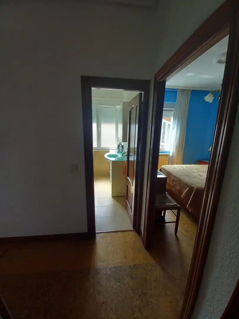 Bathroom of Flat for sale in Torrelavega   with Heating, Terrace and Furnished