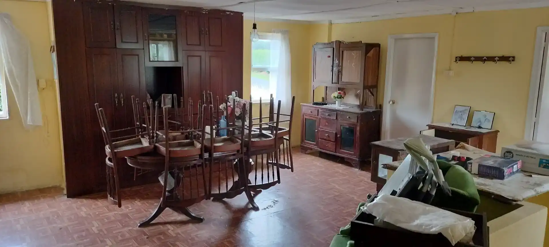 Menjador de Casa o xalet en venda en Moeche