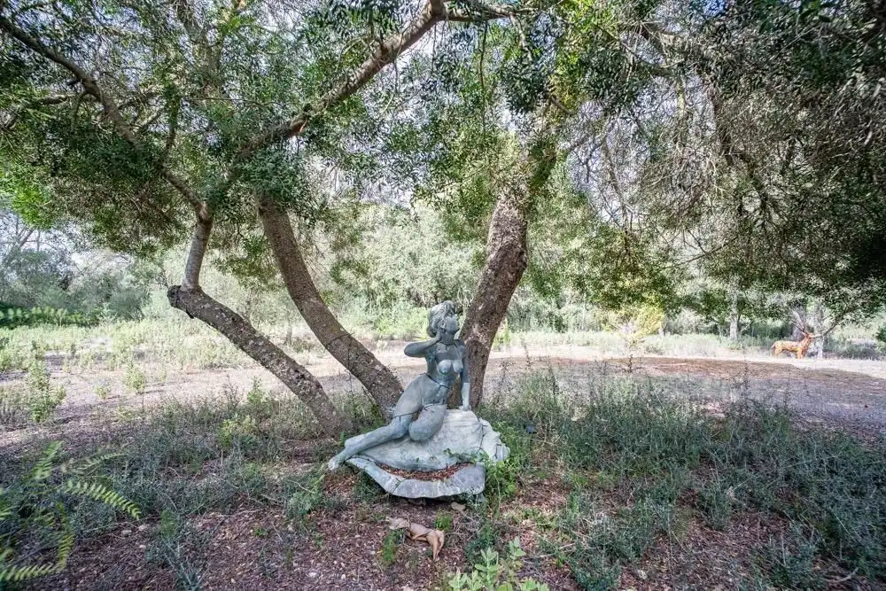Jardín de Finca rústica en venta en Algaida con Aire acondicionado, Calefacción y Jardín privado