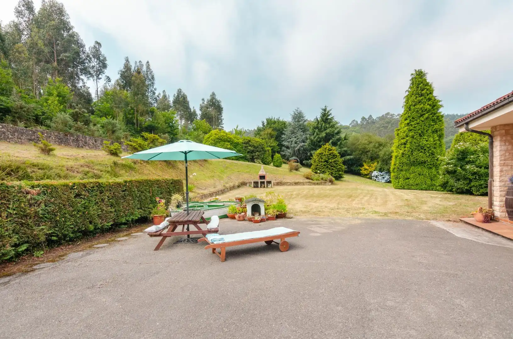 Terraza de Casa o chalet en venta en Pravia con Calefacción, Jardín privado y Parquet