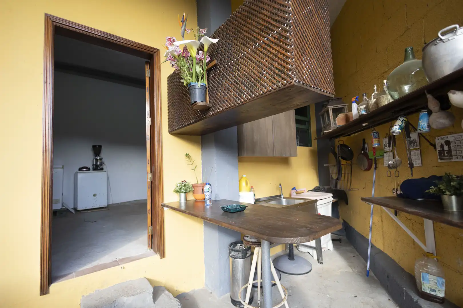 Cocina de Casa o chalet en venta en Icod de los Vinos con Jardín privado, Terraza y Trastero