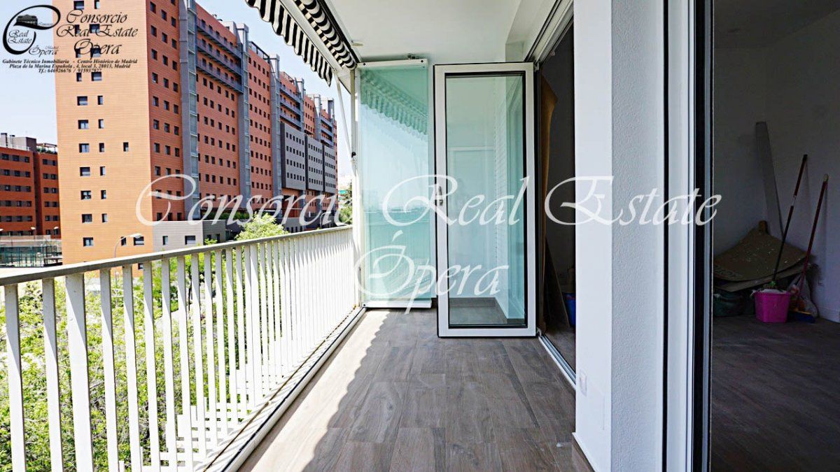 Terrace of Flat to rent in  Madrid Capital  with Heating, Terrace and Balcony