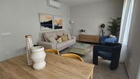 Living room of Flat to rent in  Madrid Capital  with Air Conditioner