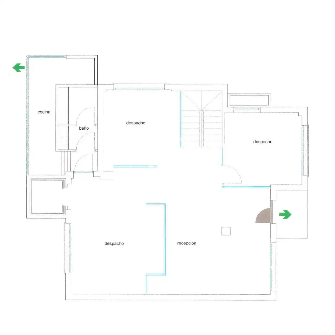 Office for rent in Madrid  with Air Conditioner