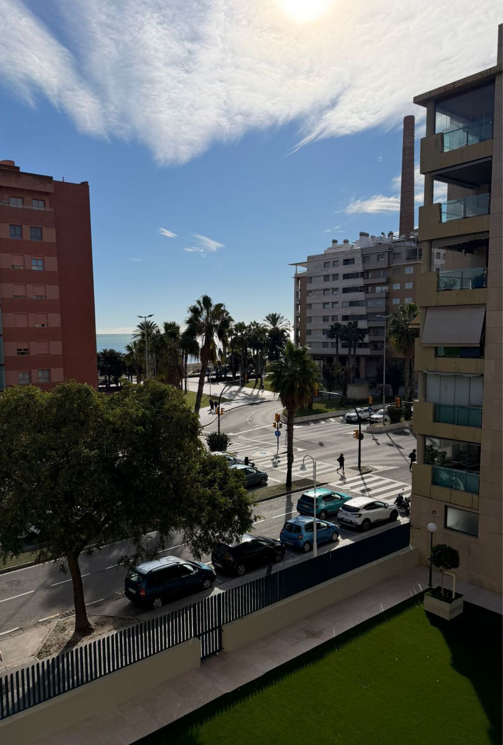 Vista exterior de Pis en venda en Málaga Capital amb Calefacció